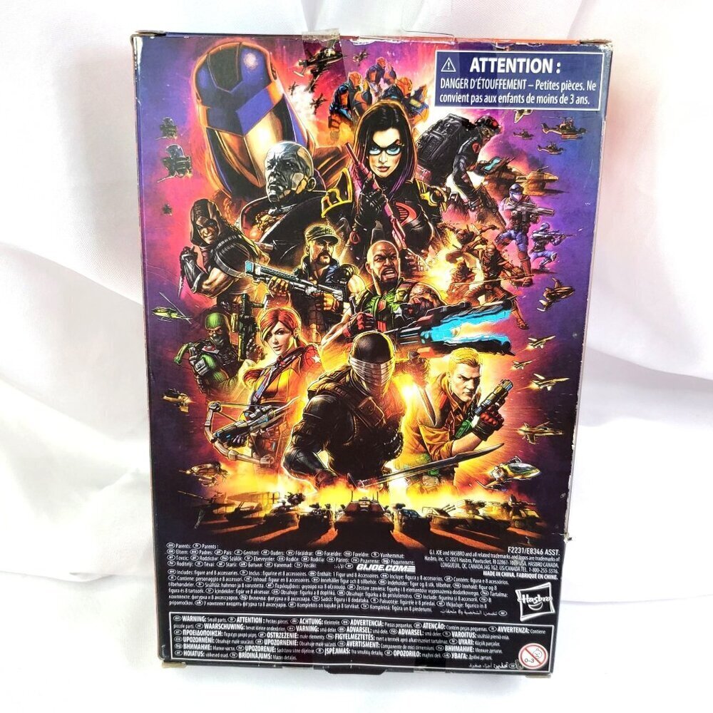 G.I. Joe Classified Series B.A.T. Action Figure 33 With Accessories 2021 Hasbro - Picture 6 of 7